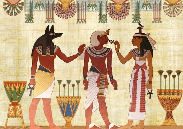 nÃ¡kresy na egyptskÃ©m papyru